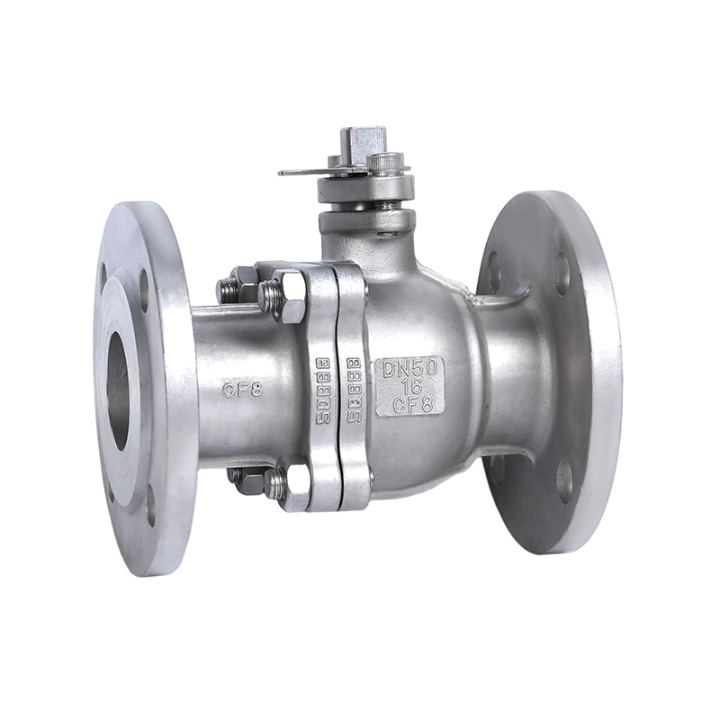 DN50 40 PN16 CF8 Válvula de bola de extremo de brida