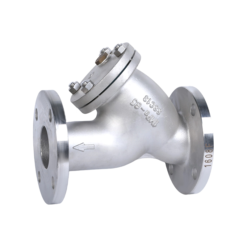 Filero de tipo Y de acero inoxidable de 1MPA con brida